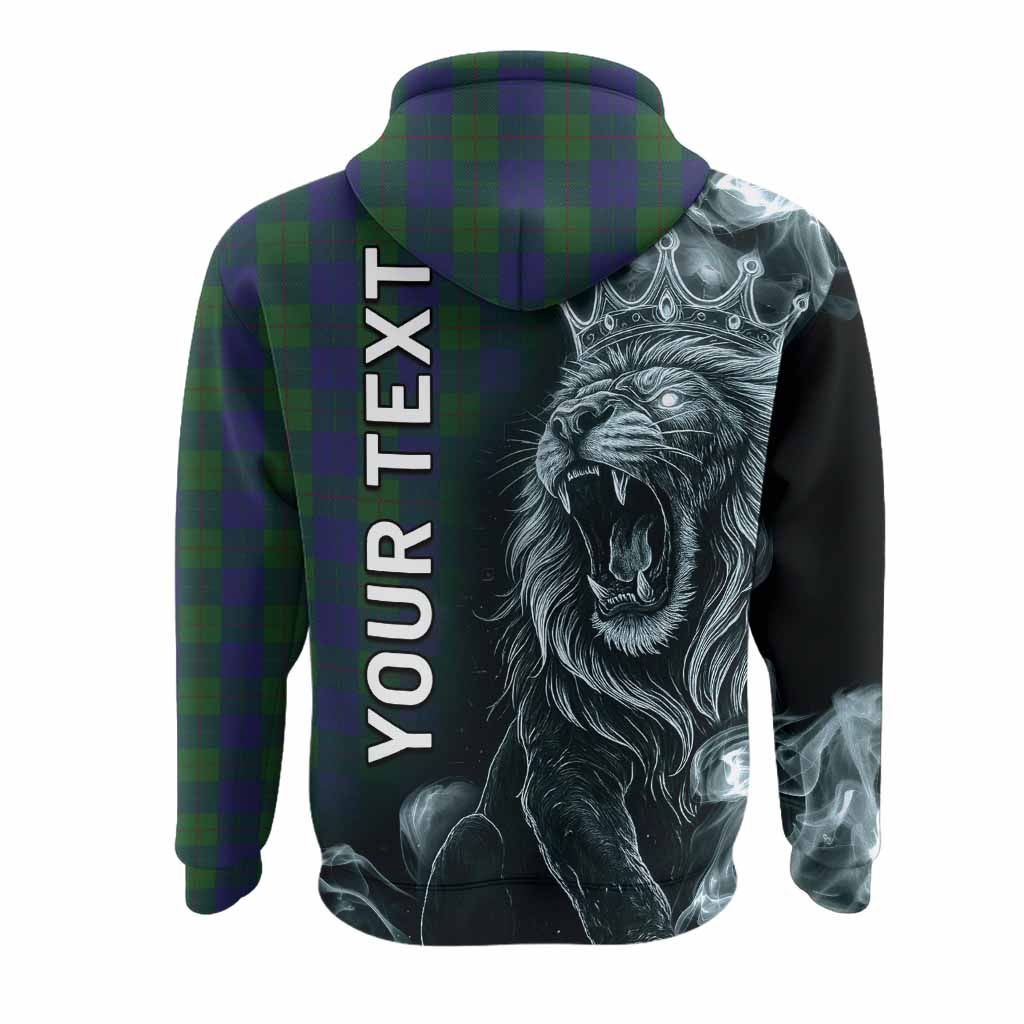Barclay Tartan Hoodie Roaring Lion Heritage