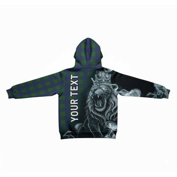 Barclay Tartan Kid Hoodie Roaring Lion Heritage