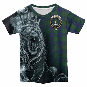 Barclay Tartan Kid T-shirt Roaring Lion Heritage