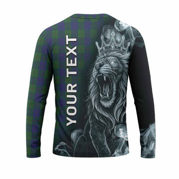 Barclay Tartan Long Sleeve T-Shirt Roaring Lion Heritage