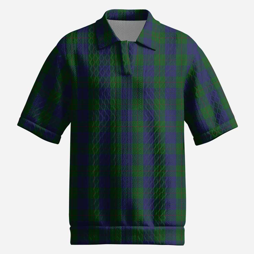 Barclay Tartan Men’s Polo Sweater Top
