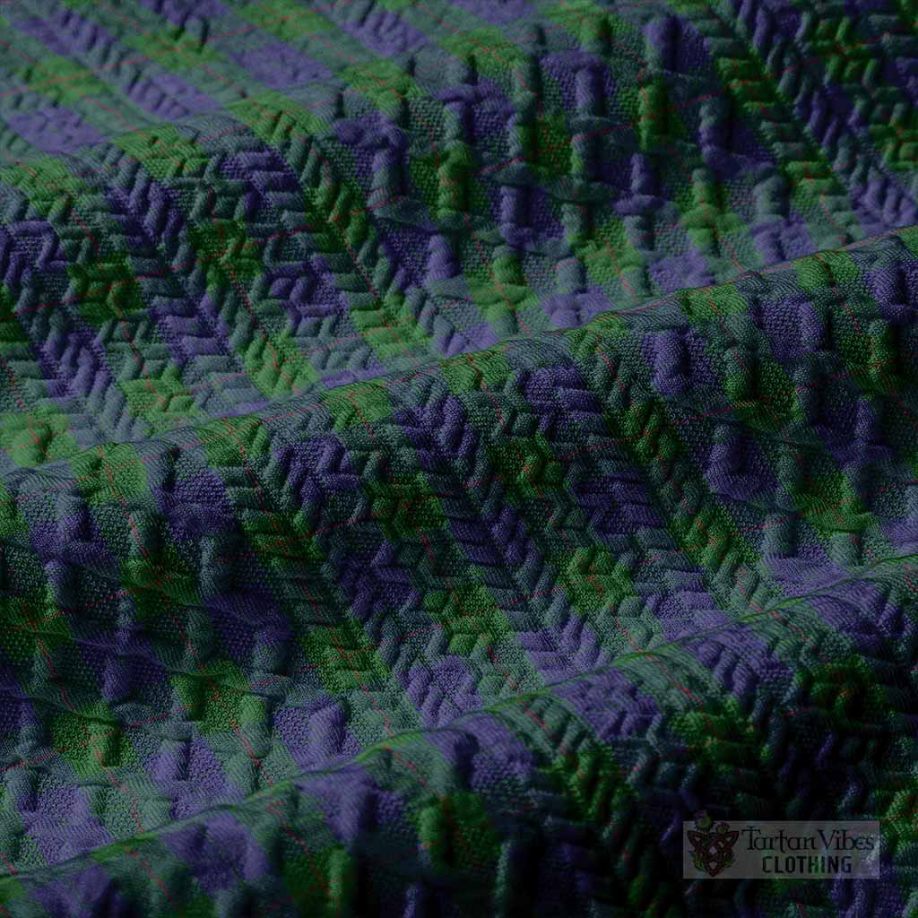 Barclay Tartan Men’s Polo Sweater Top with Family Crest