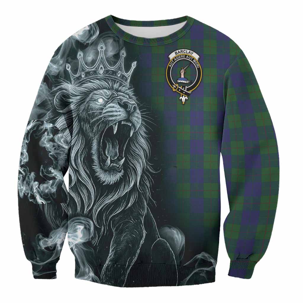 Barclay Tartan Sweatshirt Roaring Lion Heritage