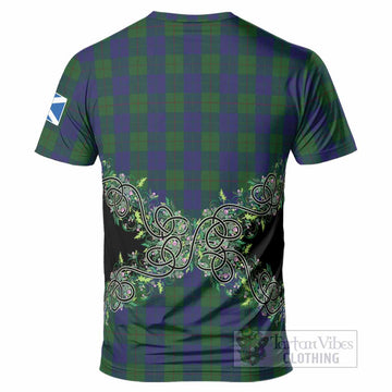Barclay Tartan T-Shirt Thistle Scottish Spirit