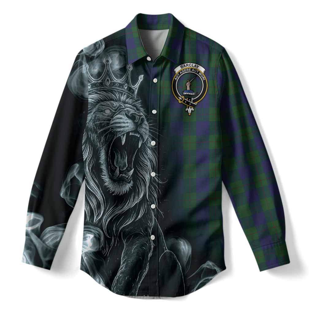 Barclay Tartan Women Casual Shirt Roaring Lion Heritage