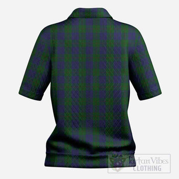 Barclay Tartan Women’s Polo Sweater Top
