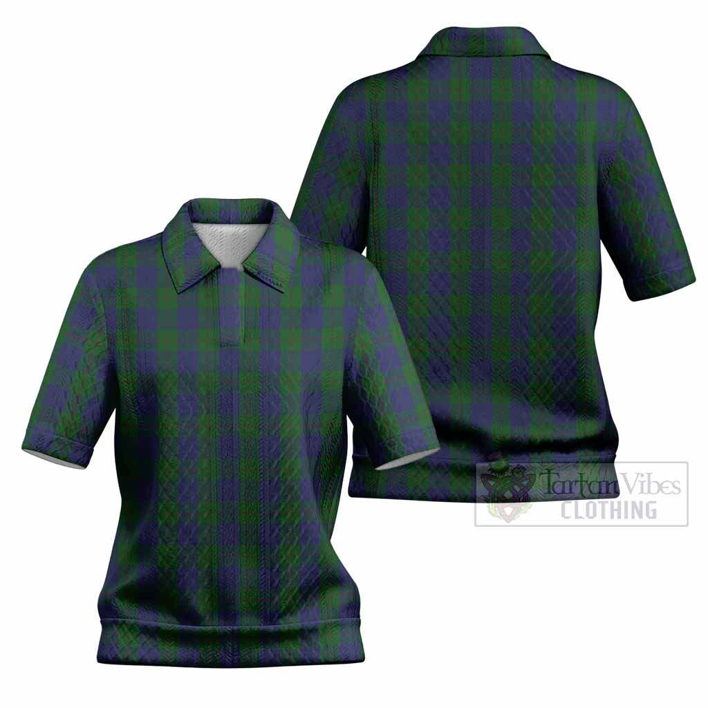 Barclay Tartan Women’s Polo Sweater Top