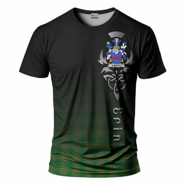 Bareth Irish Clan T-Shirt with Coat of Arms Erin Go Bragh Celtic Inspired