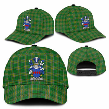 Bareth Irish Clan Tartan Classic Cap with Coat of Arms