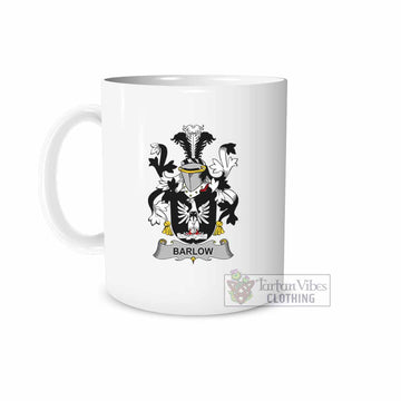 Tartan Vibes Clothing Barlow Irish Clan Coat of Arms Ceramic Mug