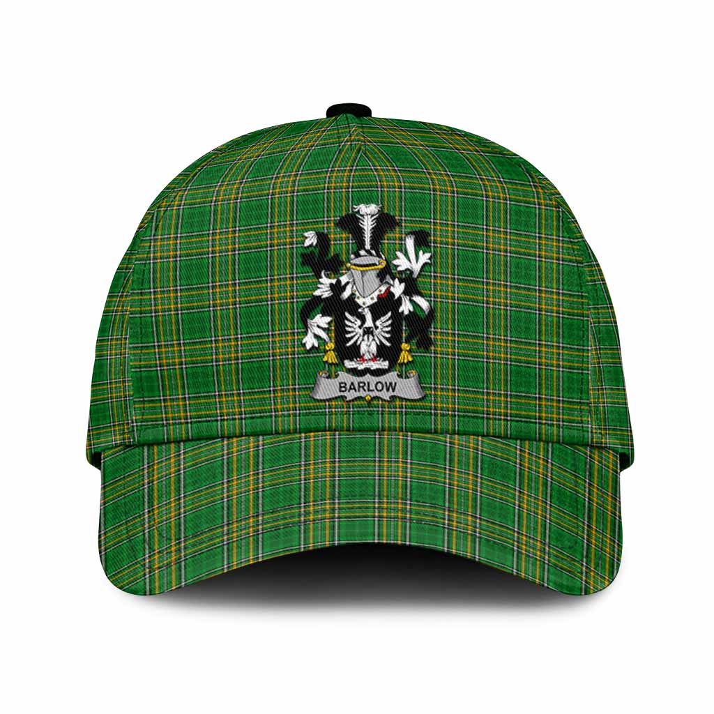 Barlow Irish Clan Tartan Classic Cap with Coat of Arms