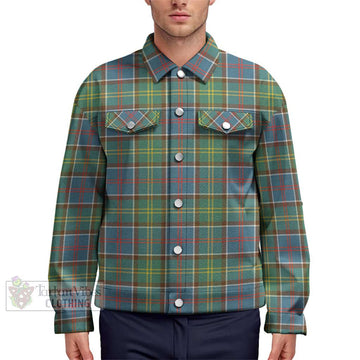 Barr Tartan Unisex Lapel Cotton Jacket Unisex - Tartan Vibes Clothing
