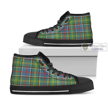 Barr Tartan High Top Shoes - Tartan Vibes Clothing