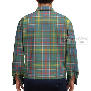 Barr Tartan Unisex Lapel Cotton Jacket - Tartan Vibes Clothing