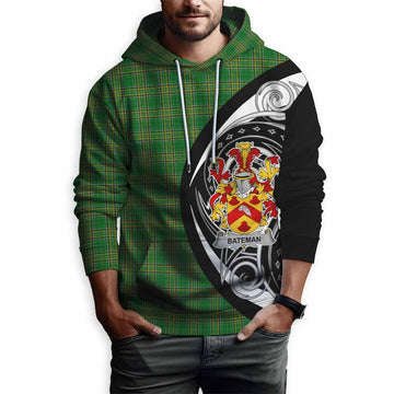 Bateman Irish Clan Hoodie Celtic Circle Style Pullover Hoodie - Tartan Vibes Clothing