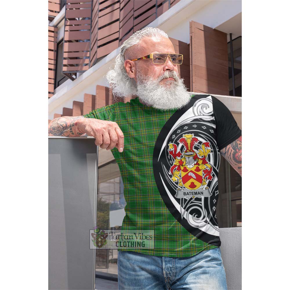 Bateman Irish Clan Cotton T-shirt Celtic Circle Style - Tartan Vibes Clothing