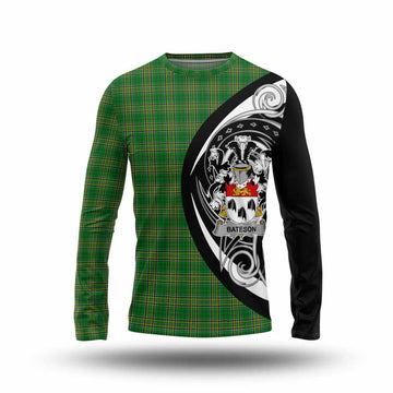 Bateson Irish Clan Long Sleeve T-Shirt Celtic Circle Style Unisex - Tartan Vibes Clothing