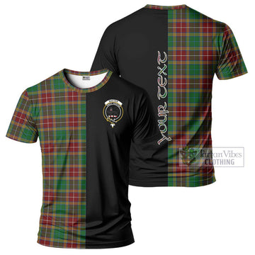 Baxter Tartan T-Shirt with Family Crest and Half Of Me Style Kid's Shirt - Tartanvibesclothing Shop