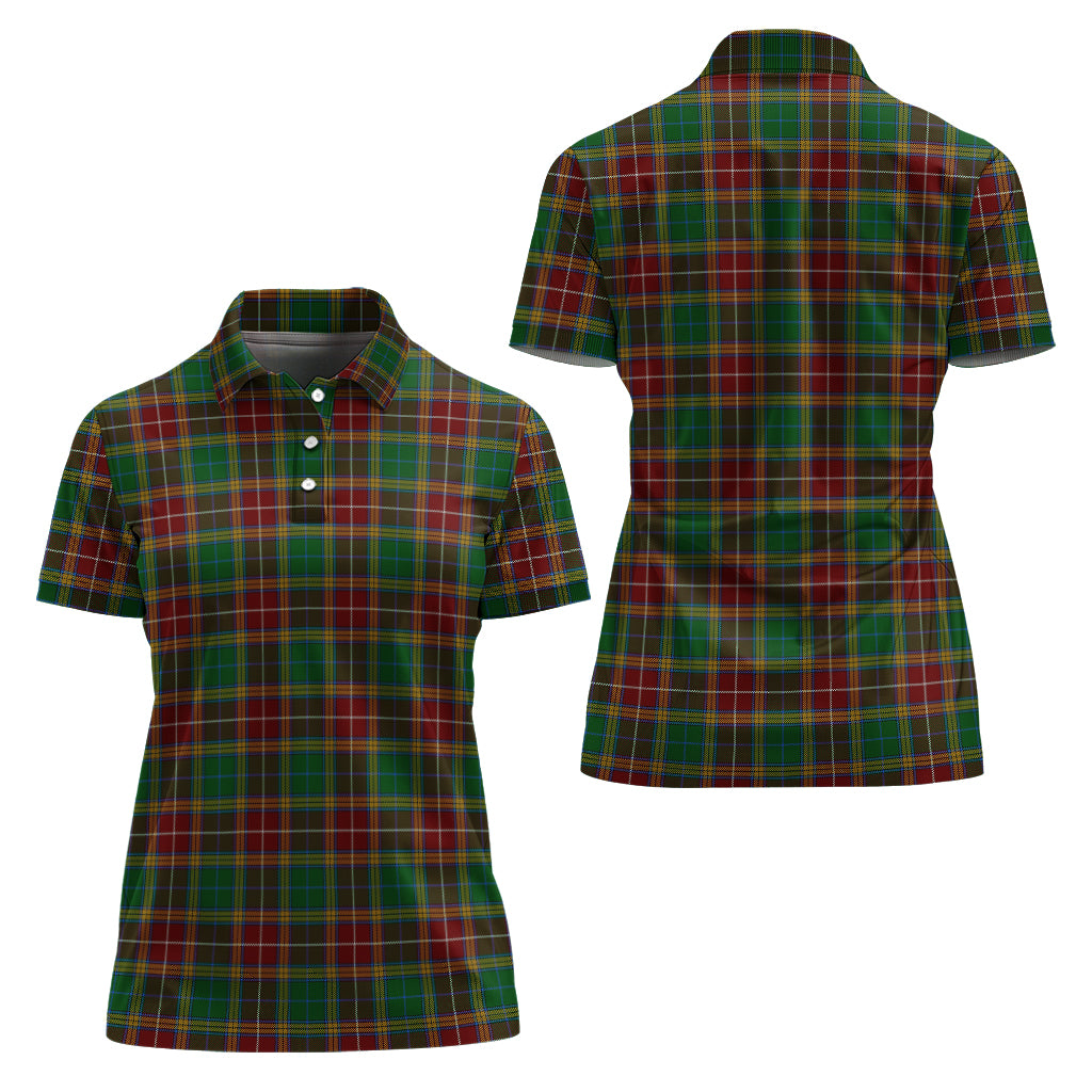 Baxter Tartan Polo Shirt For Women Women - Tartanvibesclothing