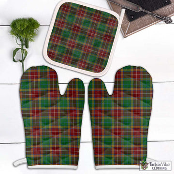 Baxter Tartan Combo Oven Mitt & Pot-Holder Combo 1 Oven Mitt & 1 Pot-Holder White - Tartan Vibes Clothing