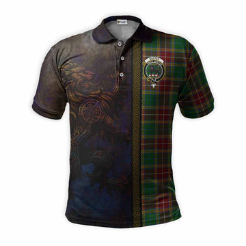 Baxter Tartan Family Crest Polo Shirt Alba Gu Brath Be Brave Lion Ancient Style