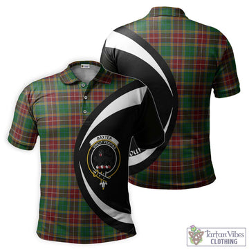 Baxter Tartan Men's Polo Shirt with Family Crest Circle Style Kid - Tartan Vibes Clothing