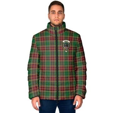 Baxter Tartan Padded Jacket with Family Crest