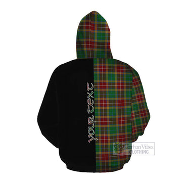 Baxter Tartan Cotton Hoodie with Family Crest and Half Of Me Style