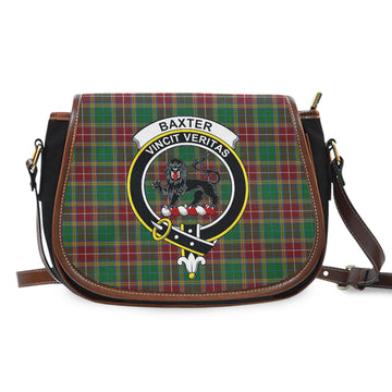 Baxter Tartan Saddle Bag with Family Crest