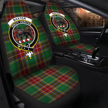 Baxter Tartan Car Seat Cover with Family Crest - Tartanvibesclothing