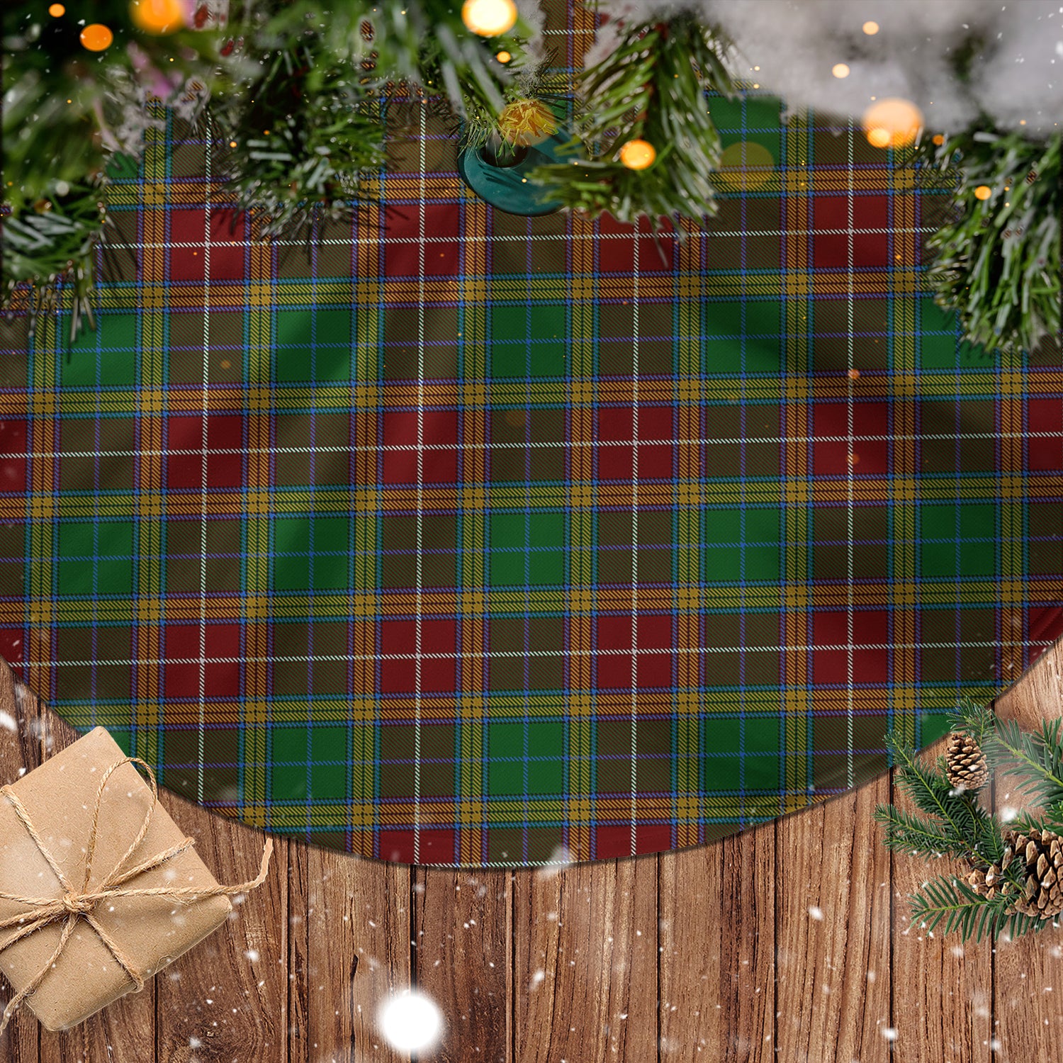Baxter Tartan Christmas Tree Skirt - Tartanvibesclothing