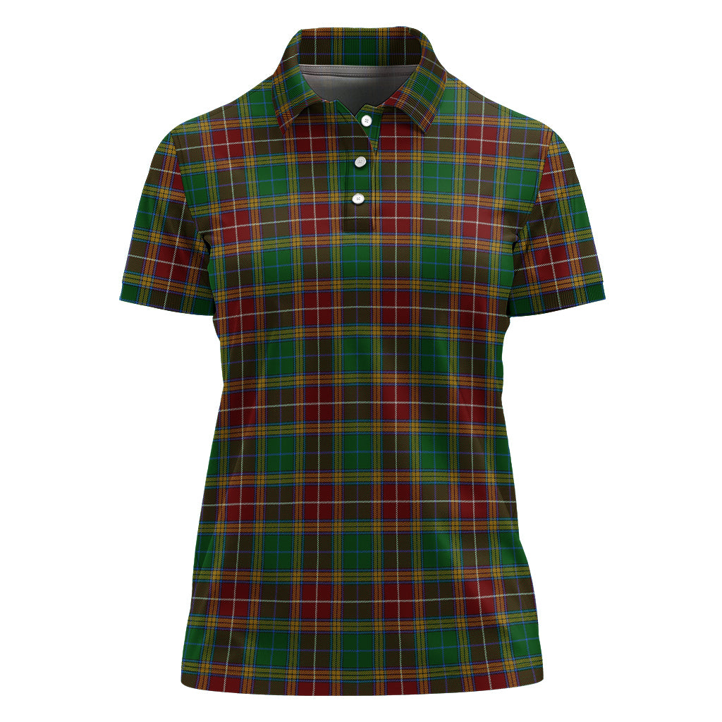 Baxter Tartan Polo Shirt For Women - Tartanvibesclothing