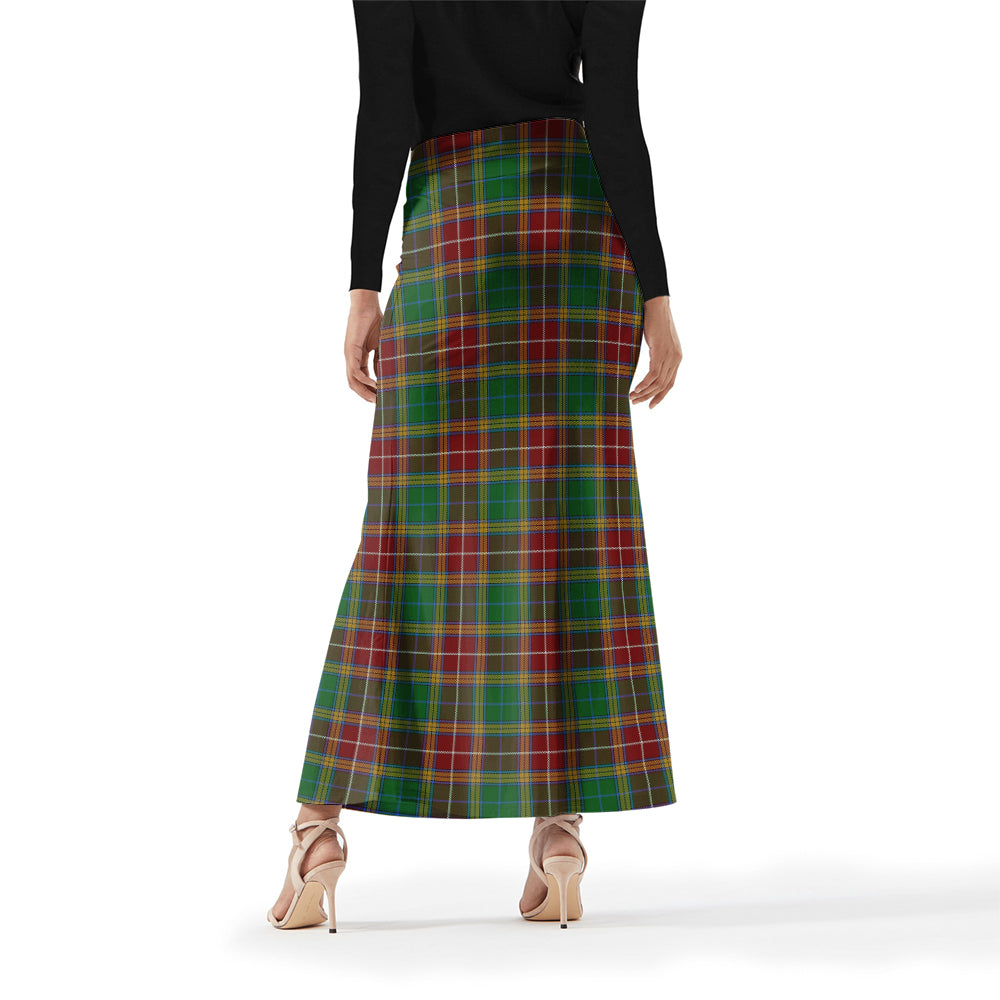 Baxter Tartan Womens Full Length Skirt - Tartanvibesclothing