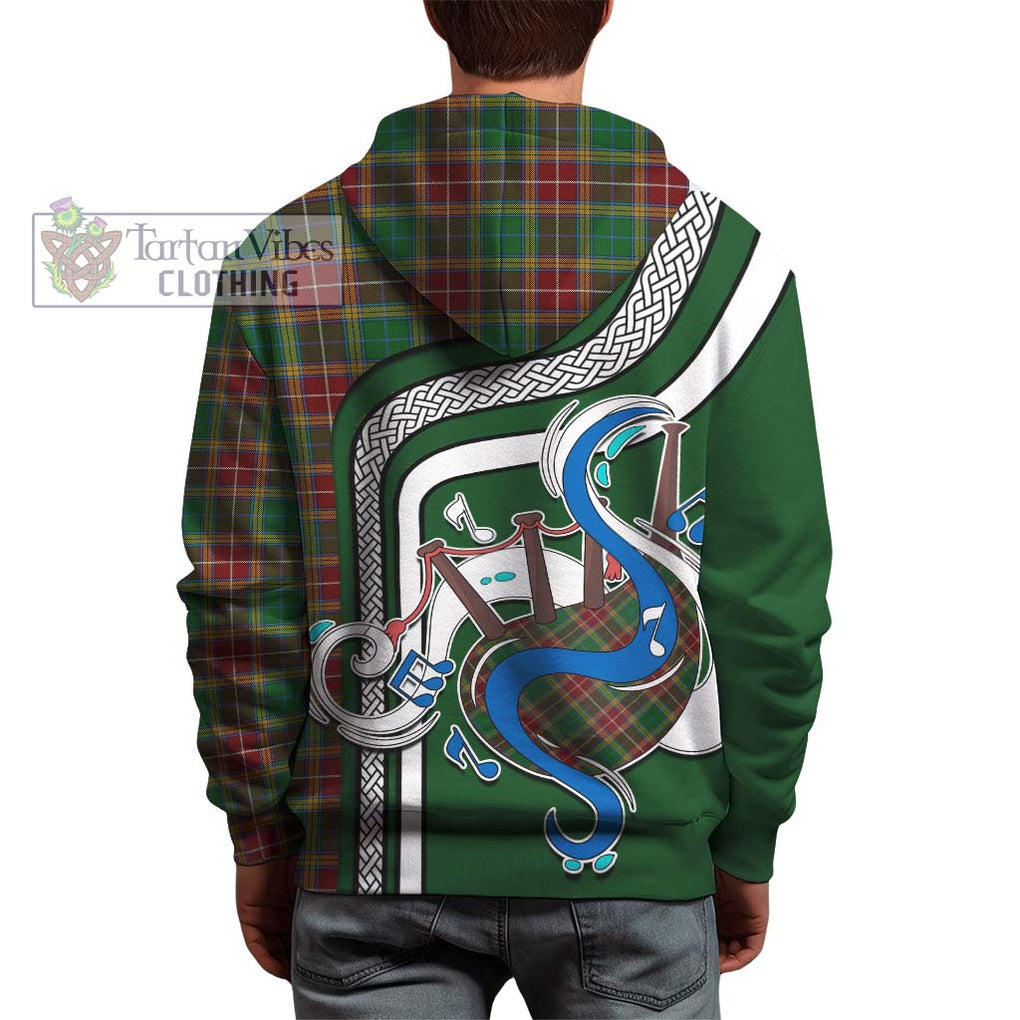 Baxter Tartan Hoodie with Epic Bagpipe Style - Tartanvibesclothing Shop