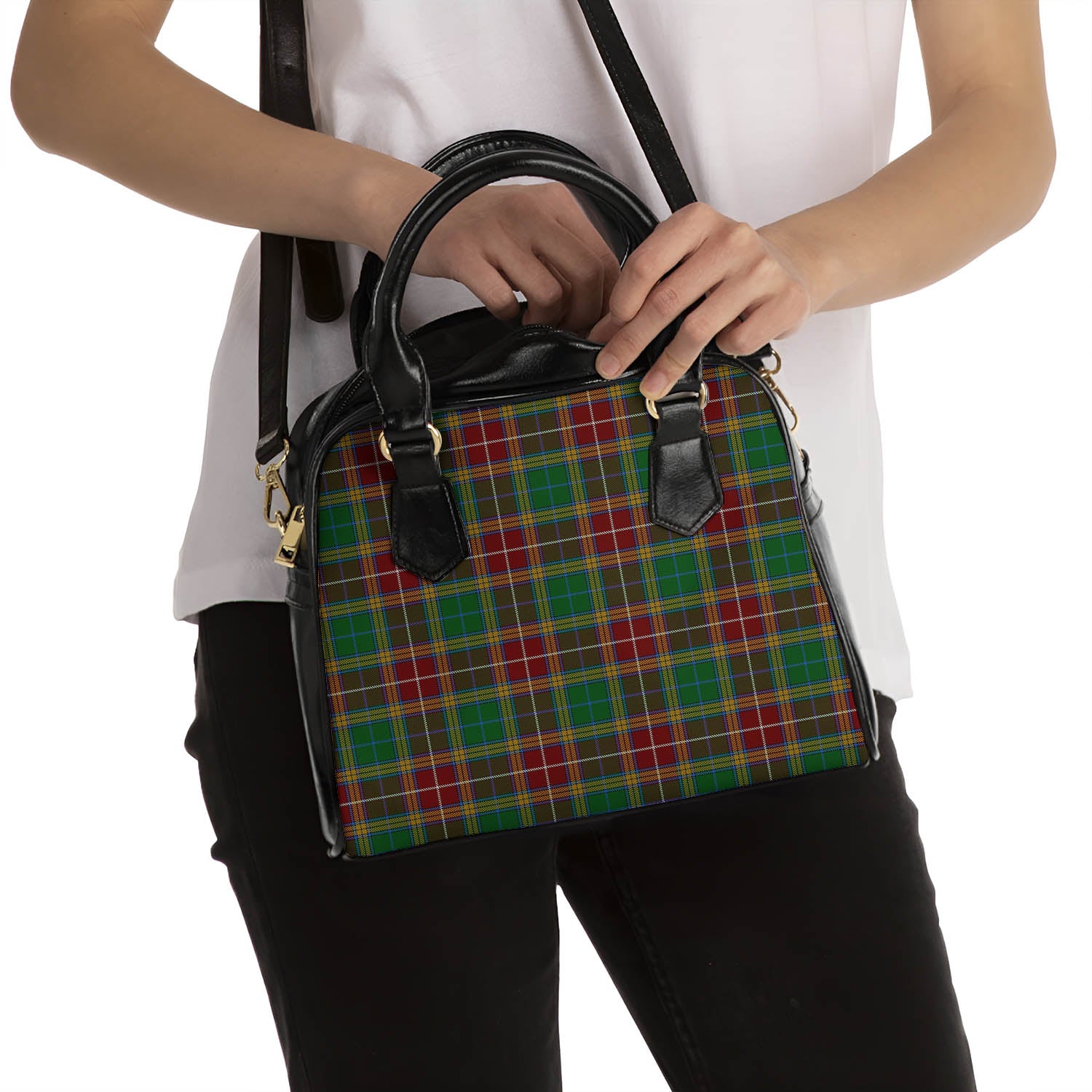 Baxter Tartan Shoulder Handbags - Tartanvibesclothing