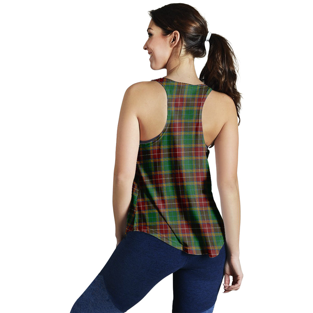 Baxter Tartan Women Racerback Tanks - Tartanvibesclothing