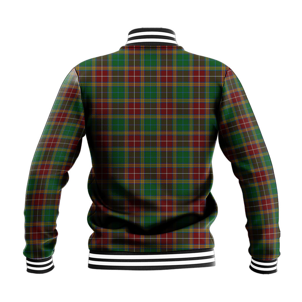 Baxter Tartan Baseball Jacket with Family Crest - Tartan Vibes Clothing