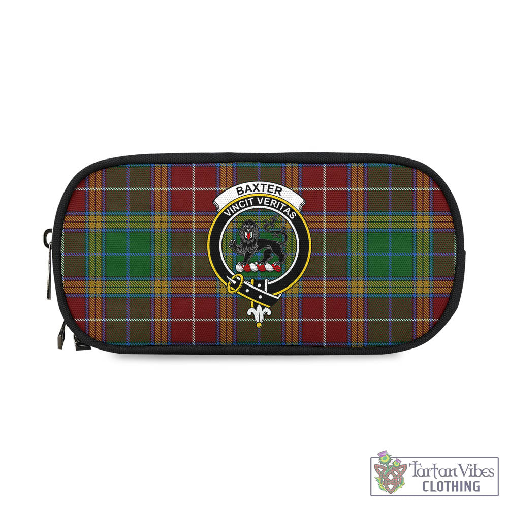 Tartan Vibes Clothing Baxter Tartan Pen and Pencil Case with Family Crest