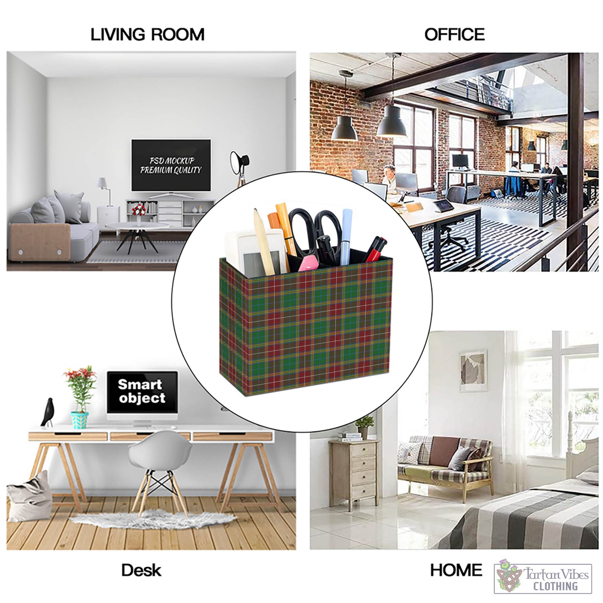 Tartan Vibes Clothing Baxter Tartan Pen Holder