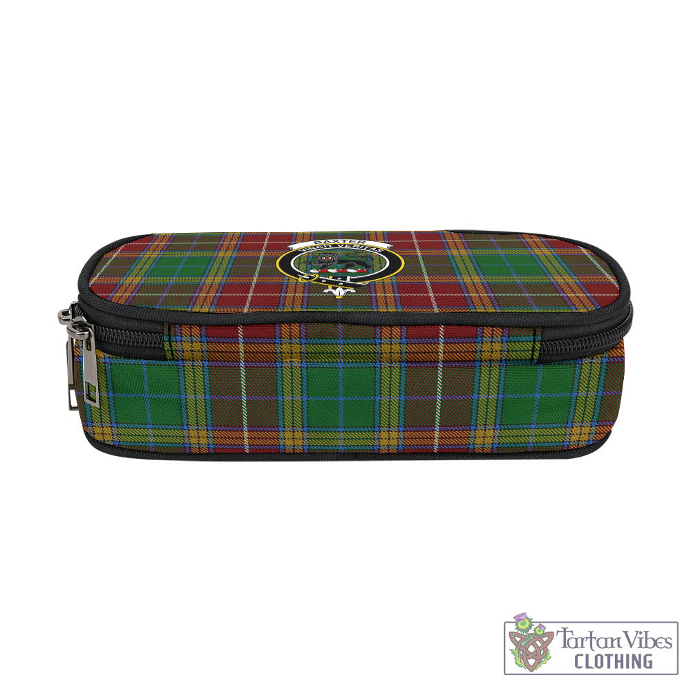 Tartan Vibes Clothing Baxter Tartan Pen and Pencil Case with Family Crest