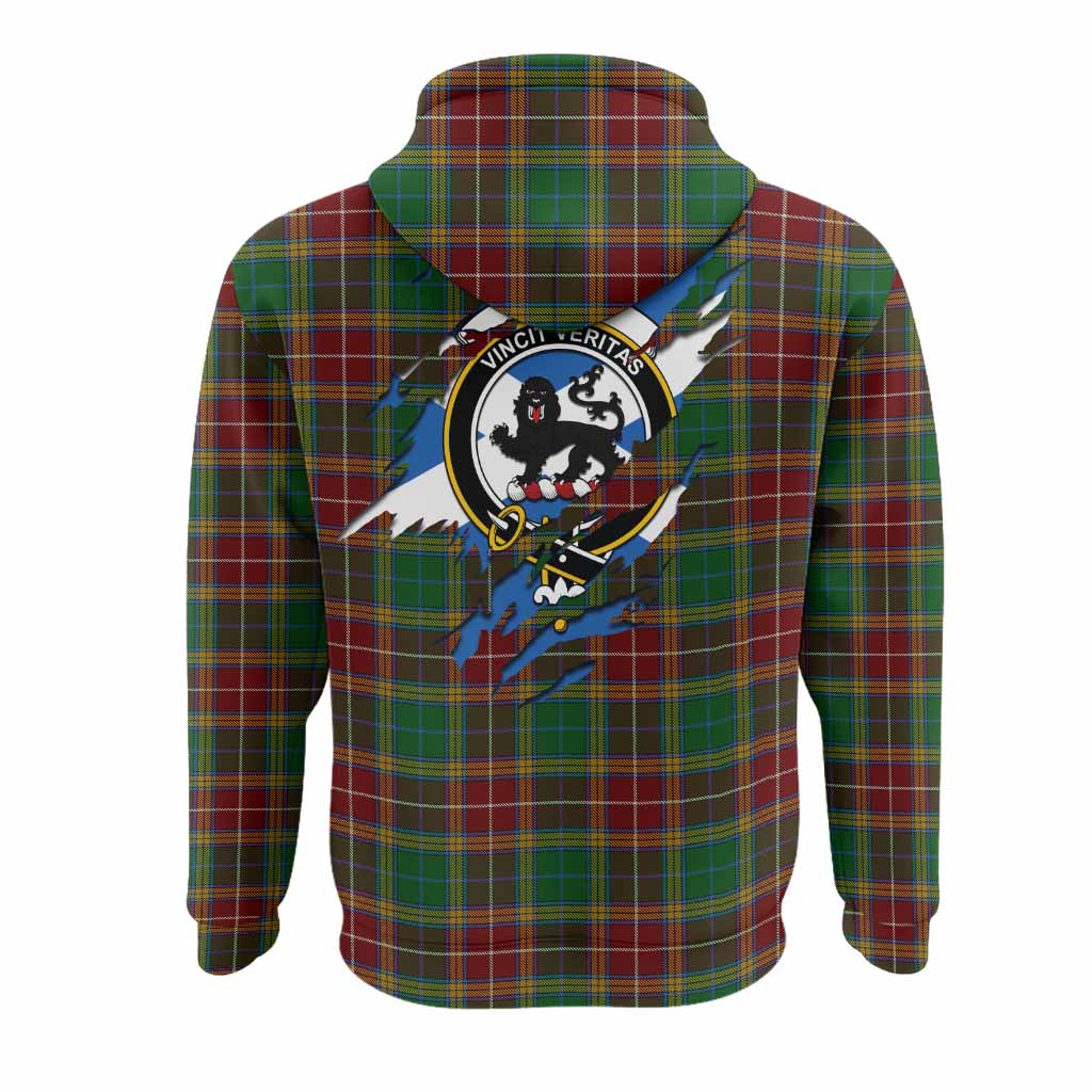 Baxter Clan Crest In Me Tartan Hoodie Scotland Flag Style