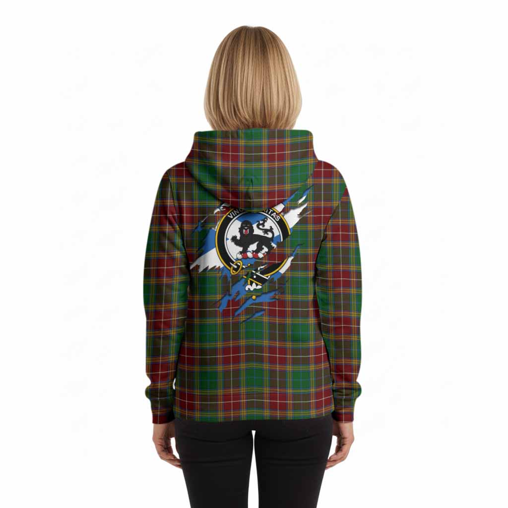 Baxter Clan Crest In Me Tartan Hoodie Scotland Flag Style