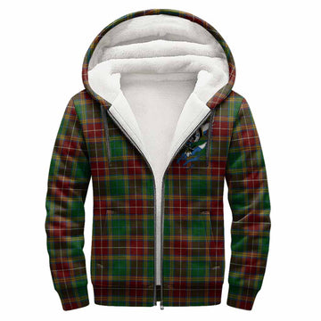 Baxter Clan Crest In Me Tartan Sherpa Hoodie Scotland Flag Style