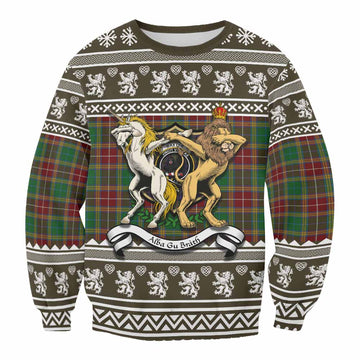 Baxter Clan Tartan Crest Christmas Sweatshirt Coat of Arms Funny Style
