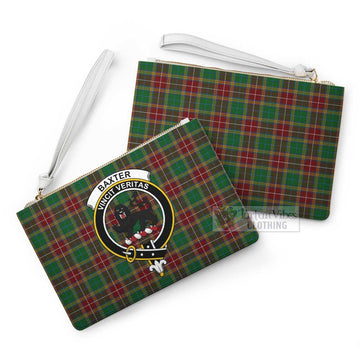 Baxter Family Crest Tartan Clutch Bag