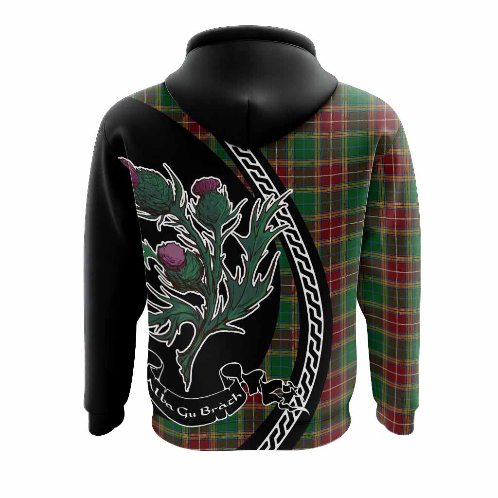 Baxter Family Crest Tartan Hoodie Alba Thistle Inspired - Tartan Vibes Clothing