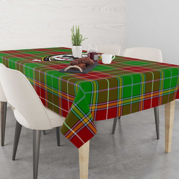 Baxter Modern Tatan Tablecloth with Family Crest