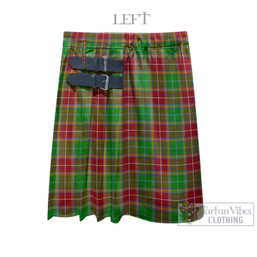 Baxter Modern Tartan Men's Pleated Skirt - Fashion Casual Retro Scottish Kilt Style