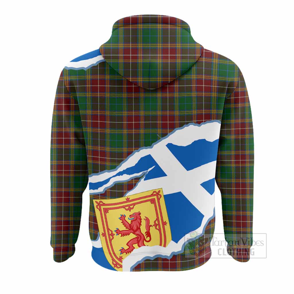 Baxter Scotland Football Tartan Hoodie We'll Be Coming