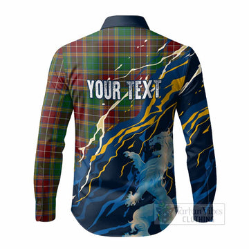 Baxter Scotland Tartan Long Sleeve Button Shirts WC2026 Football - We'll Be Coming